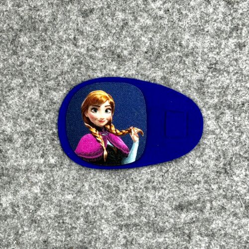 Patch for kids “Frozen Anna” Blue