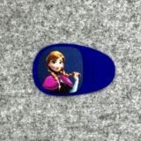 Patch for kids “Frozen Anna” Blue