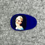 Patch for kids “Frozen Elsa” Blue