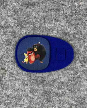 Patch for kids “Angry Birds 3” Blue