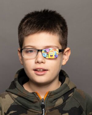 Kids obturator for glasses