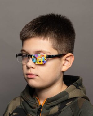 Kids obturator for glasses