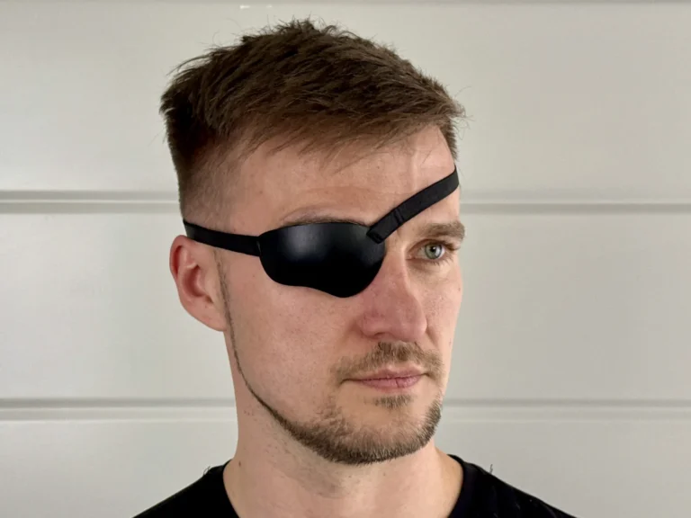 The Story Behind the Molded Tactical Leather Eye Patch
