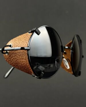 Removable side shields for sunglasses